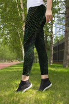 Spirit & Glitch:Green Beast Leggings