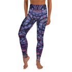 Psychedelic Plum Goddess Leggings