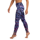 Psychedelic Plum Goddess Leggings