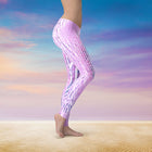 Spirit & Glitch:Technicolor Dreamcode Pink Leggings