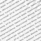 Spirit & Glitch:Future Ipsum Art Mens Shirt